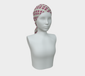 Bold Pink Rose Scarf