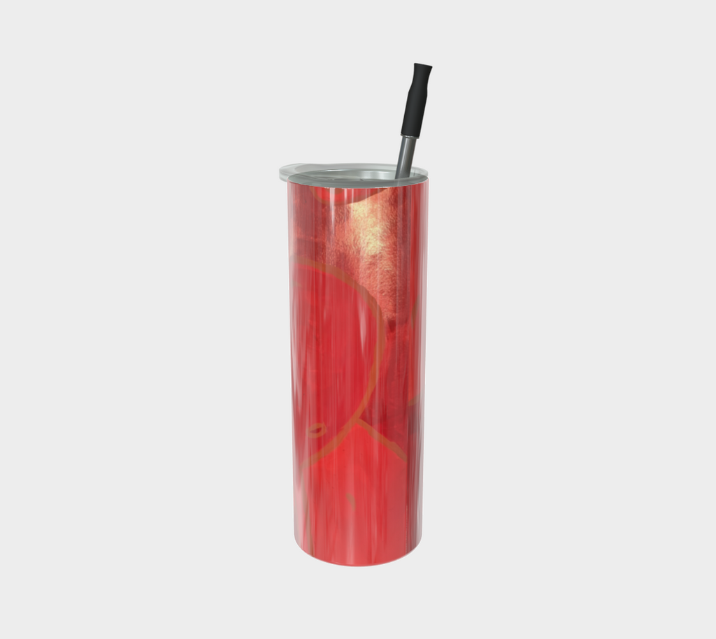 Red Heart Tumbler