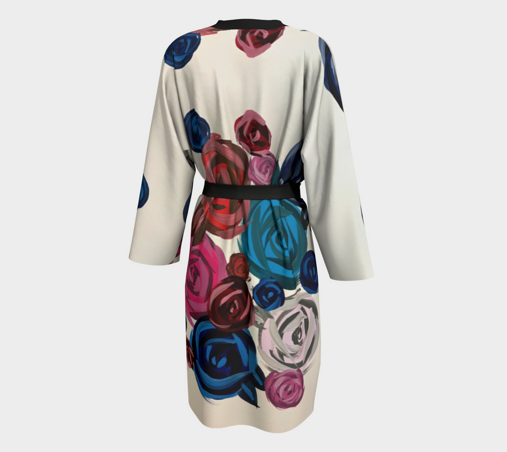 Rose Bouquet Robe