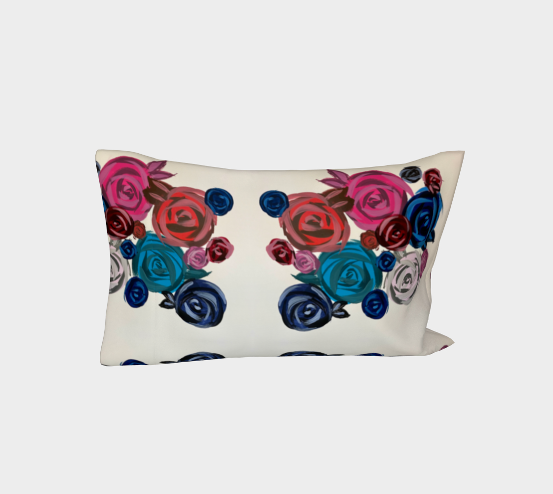 Rose Bouquet Pillow Covers