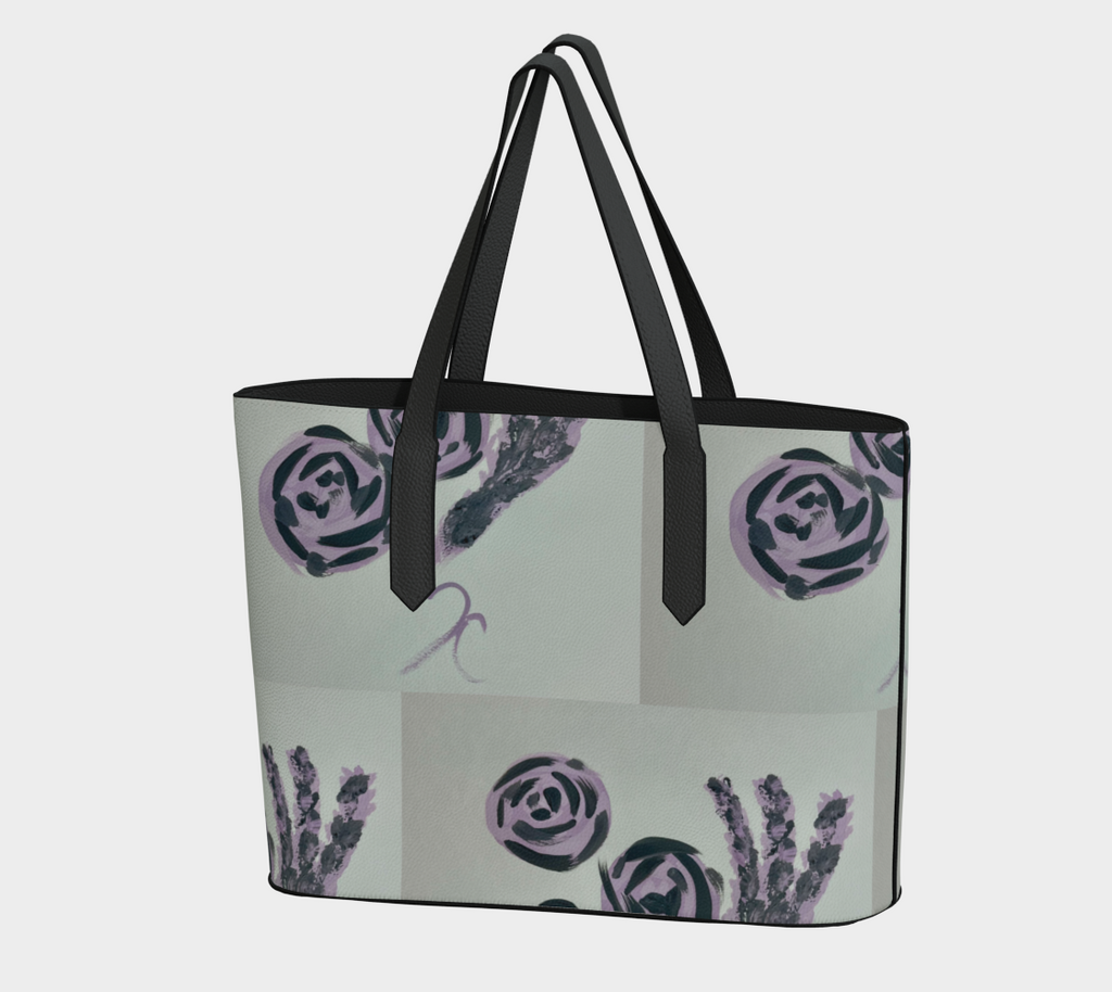 Lavender Roses VL Tote Bag