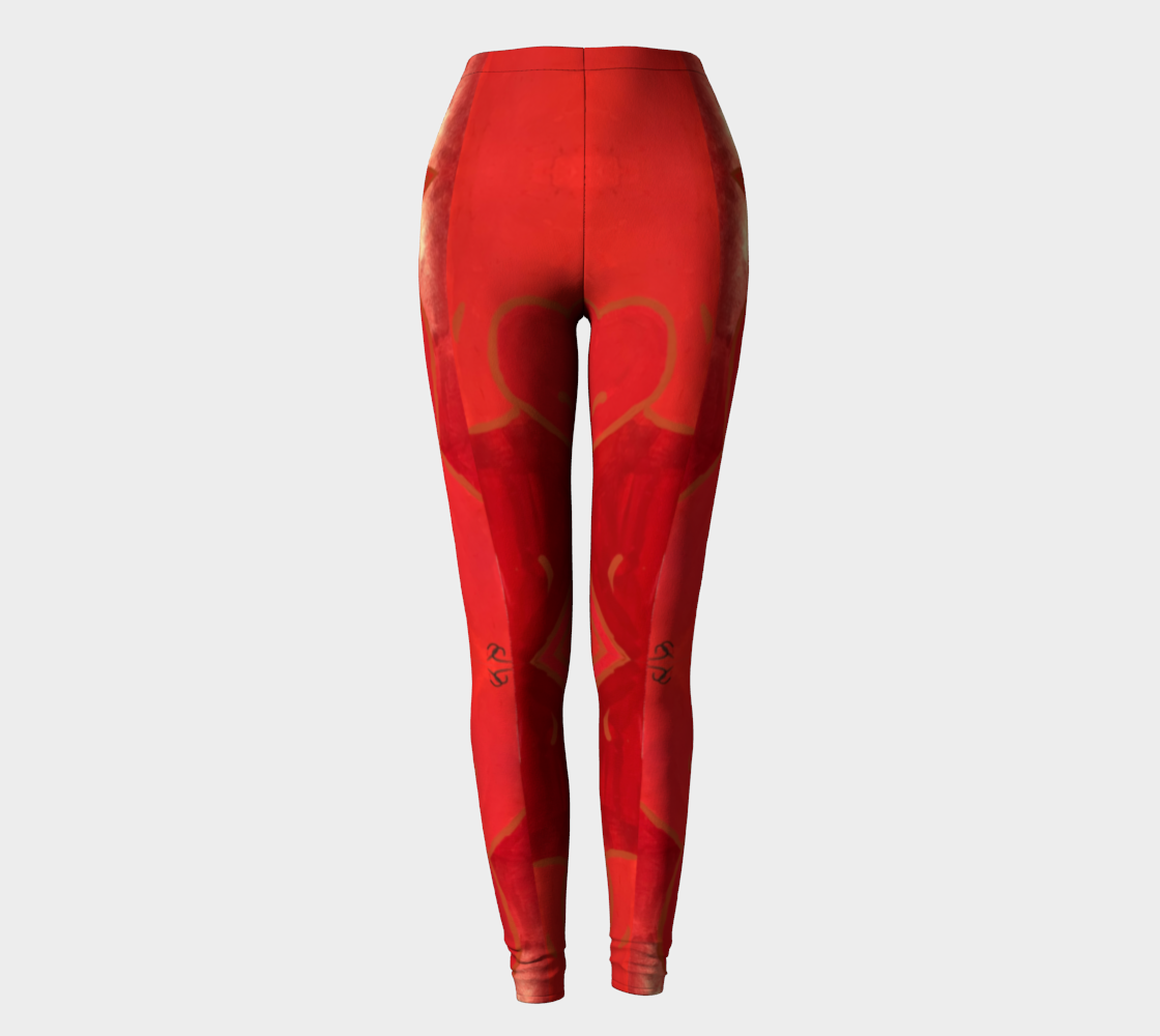 Red Heart Leggings