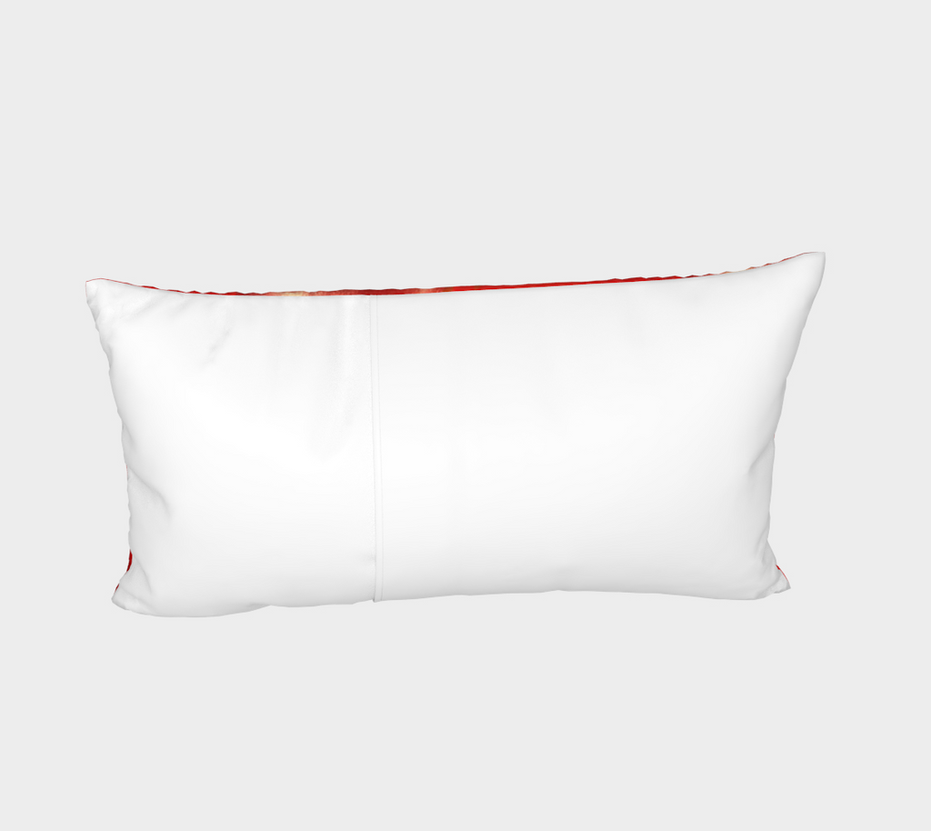 Red Heart Pillow Case