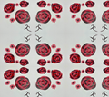 Red Roses Fabric