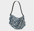 Blue Roses Origami Tote