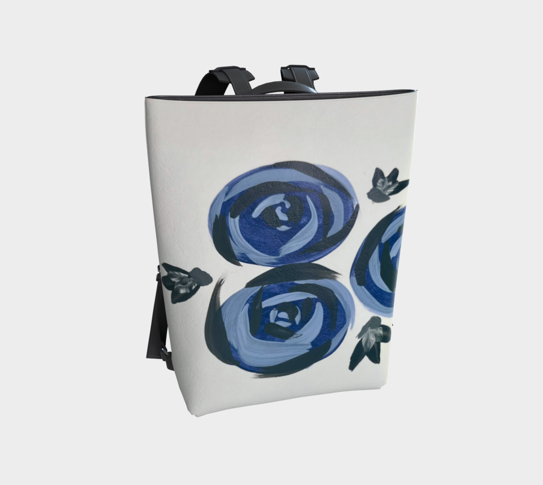 Deep Blue Roses VL Backpack