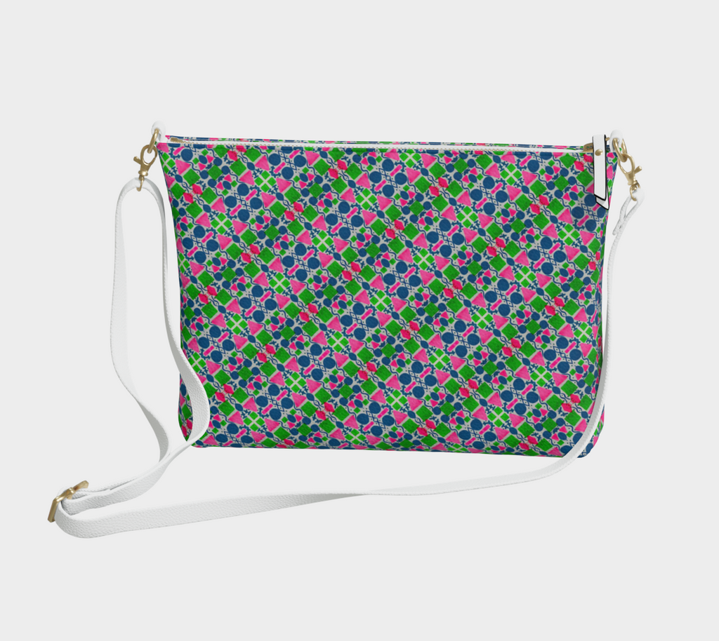 Happy Mind VL Crossbody Patterned