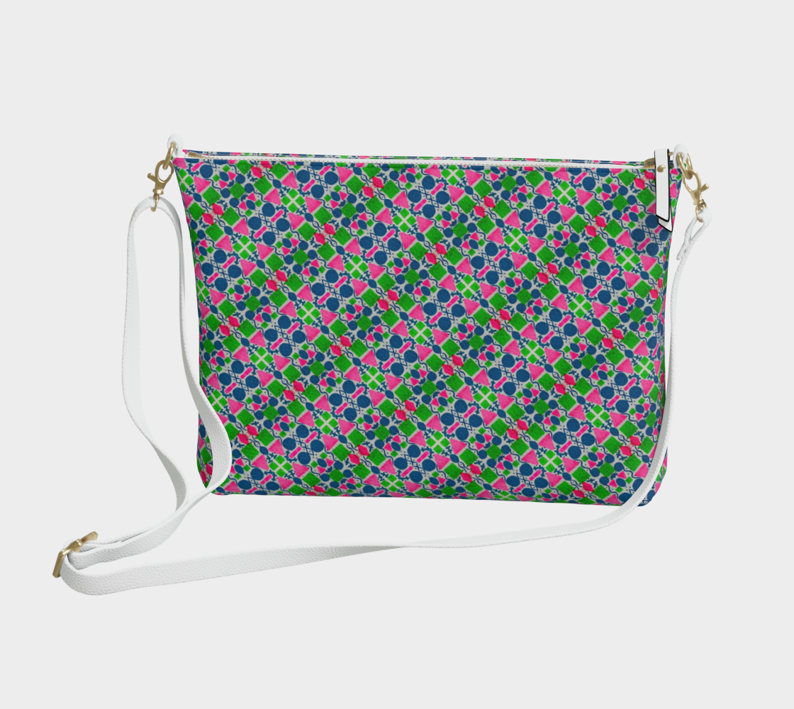 Happy Mind VL Crossbody Patterned