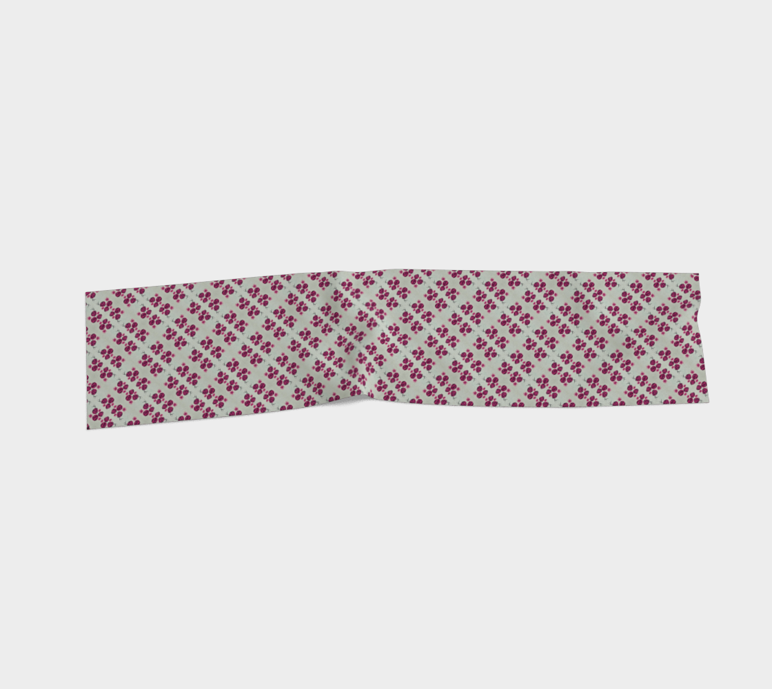 Bold Pink Rose Scarf