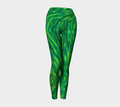 Lush Green  Yoga Leggings