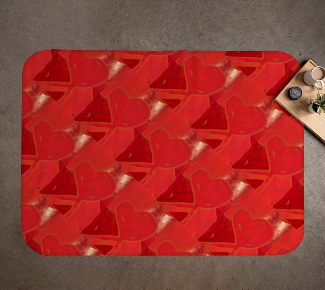 Red Heart Blanket
