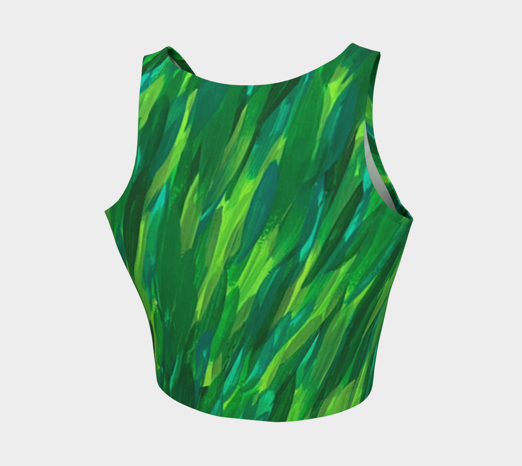 Lush Green  Athletic Top