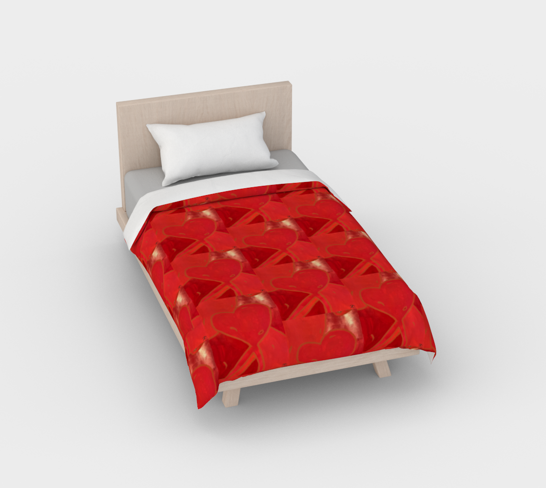 Red Heart Duvet