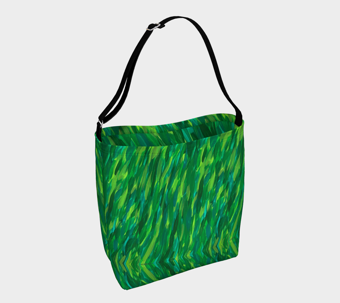 Lush Green D Tote