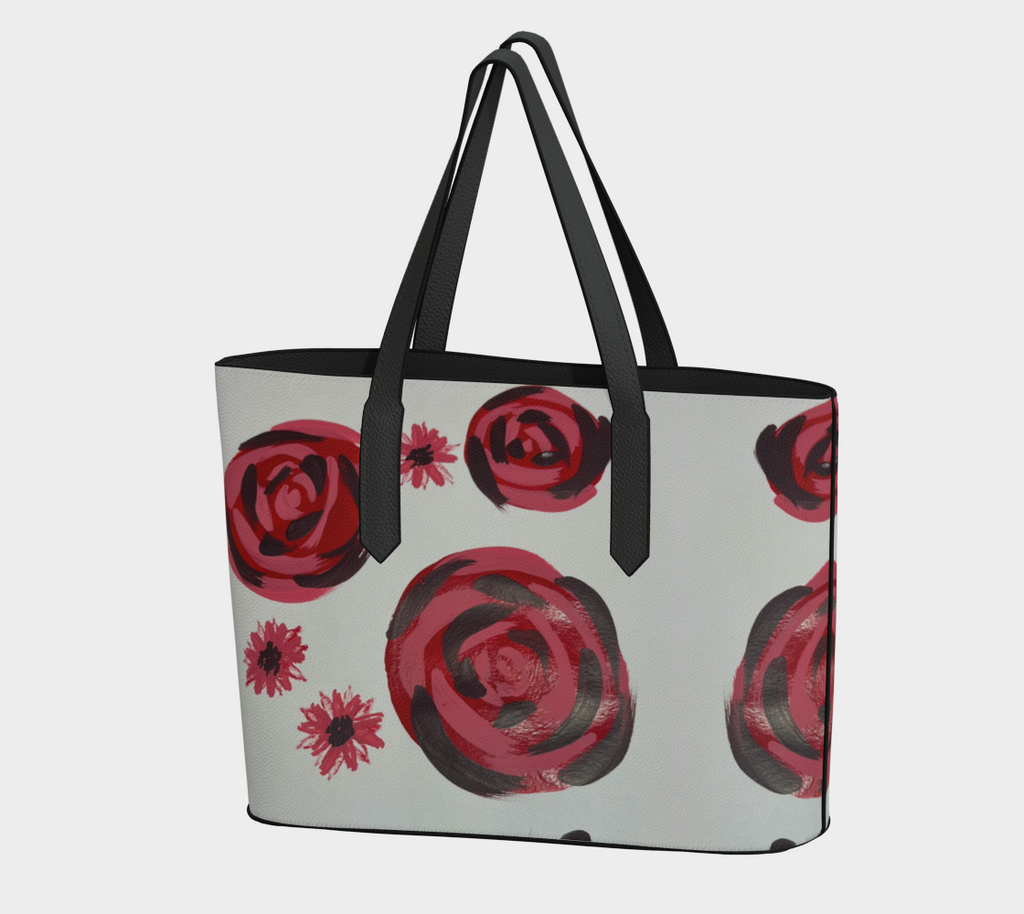Red Roses VL Tote Bag