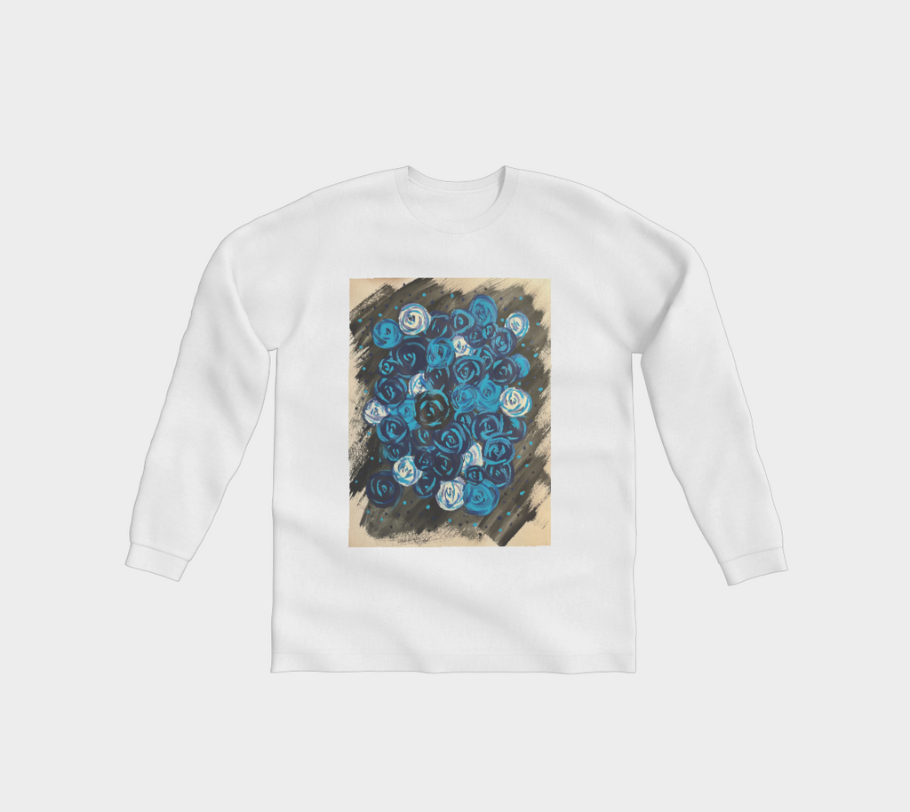 Blue Roses LS T-Shirt