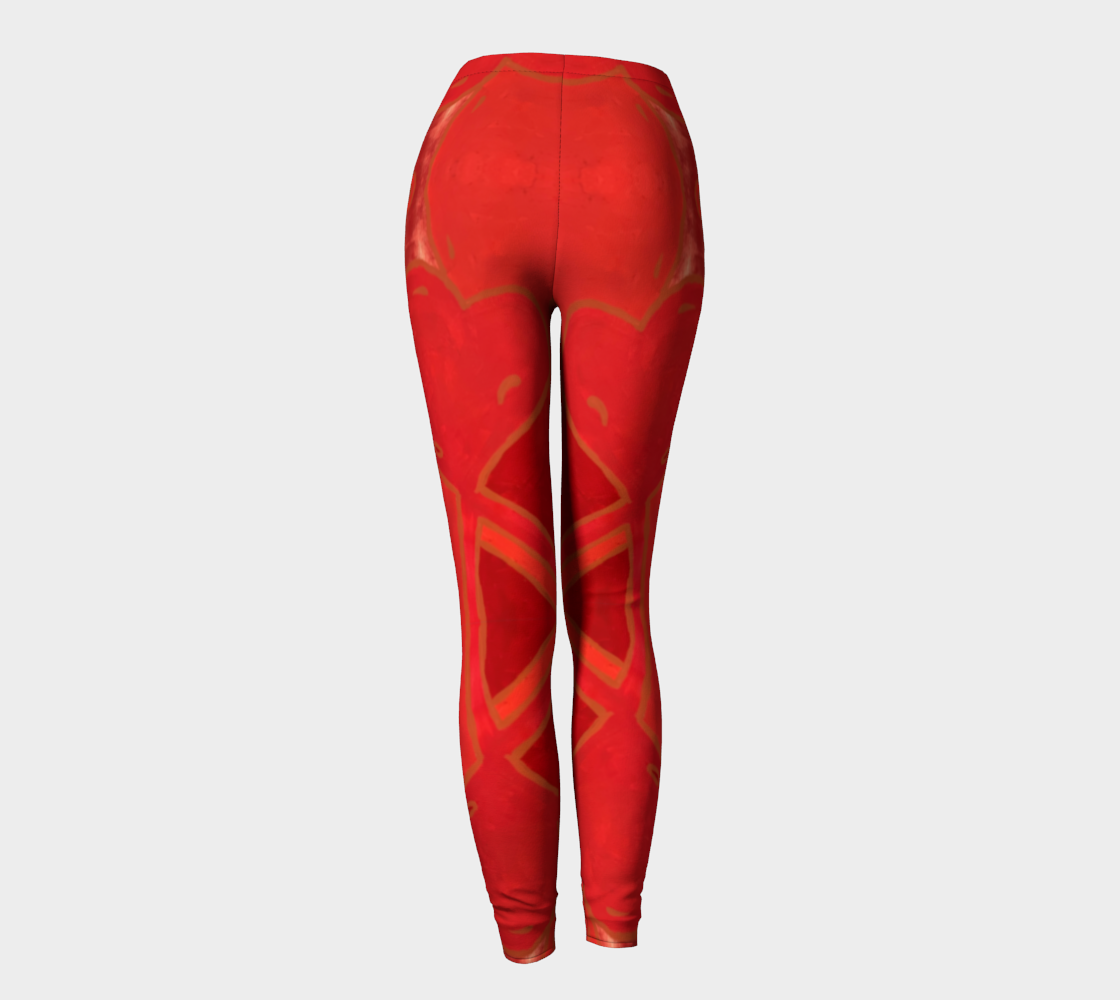 Red Heart Leggings