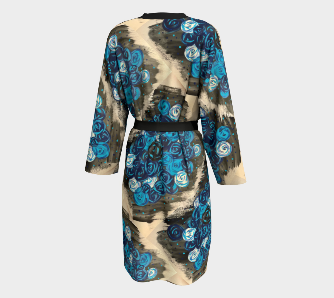 Blue Roses  Robe
