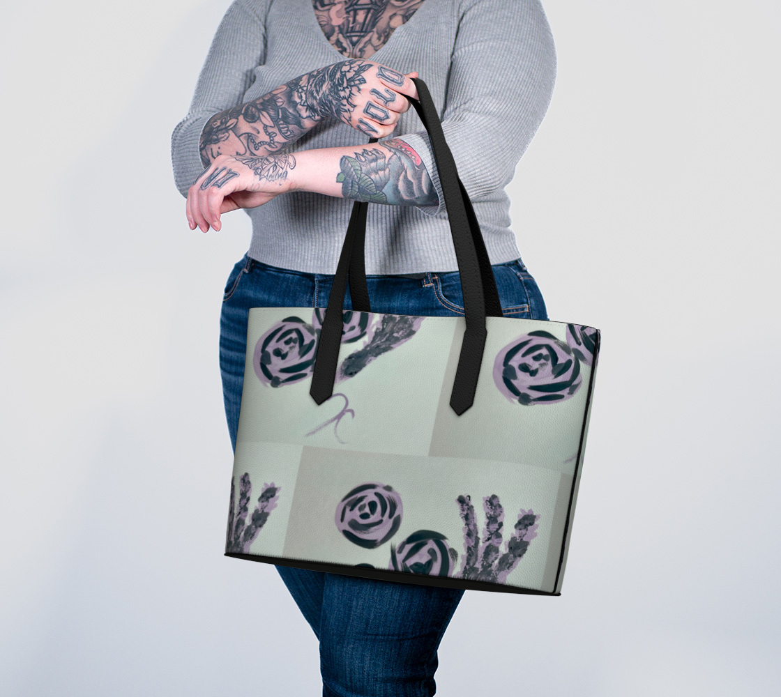 Lavender Roses VL Tote Bag