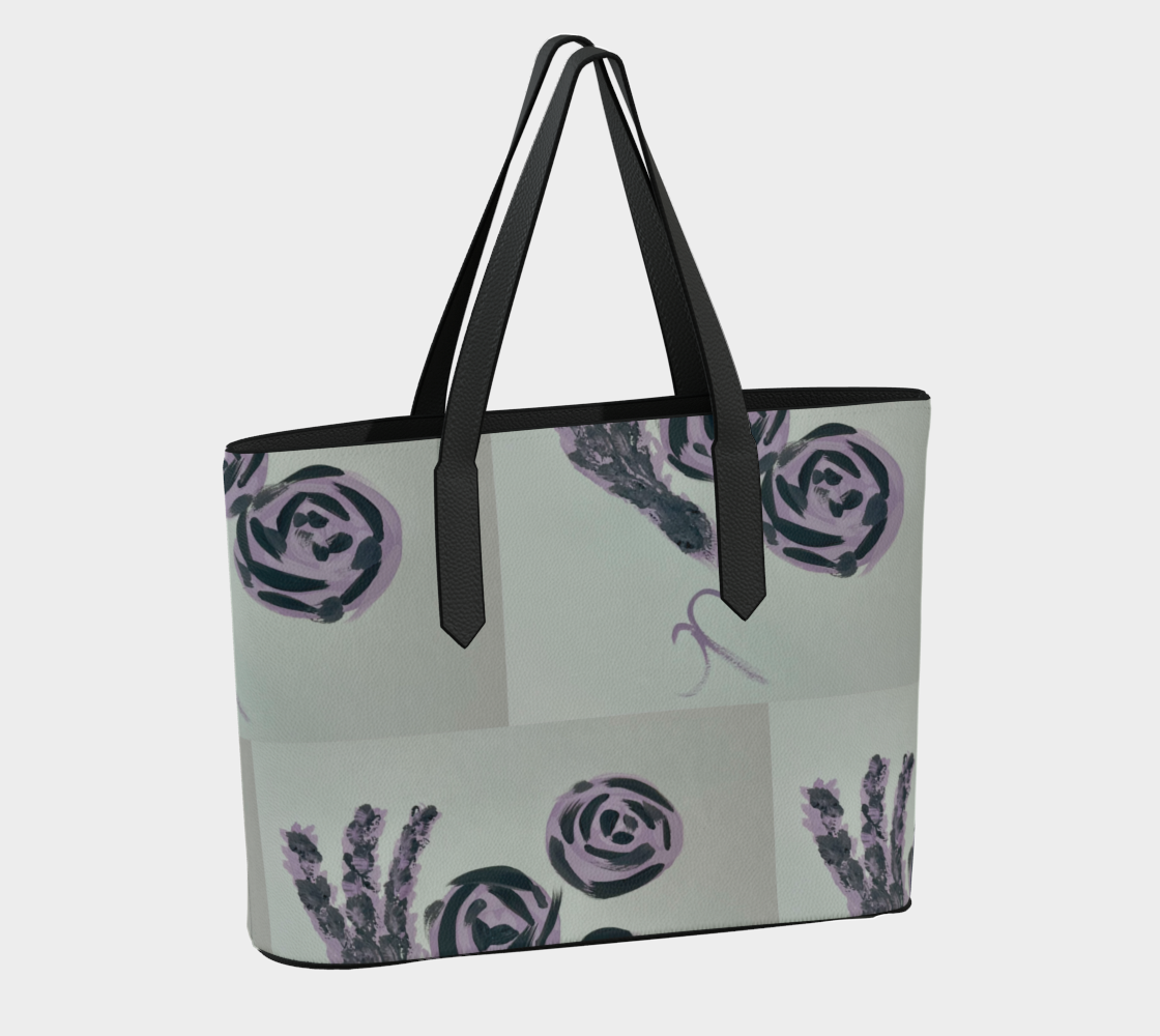 Lavender Roses VL Tote Bag