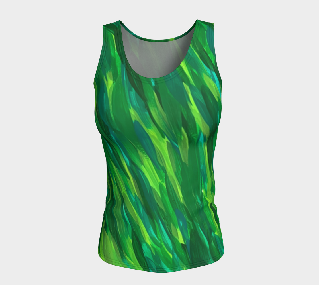 Lush Green  Tank Top