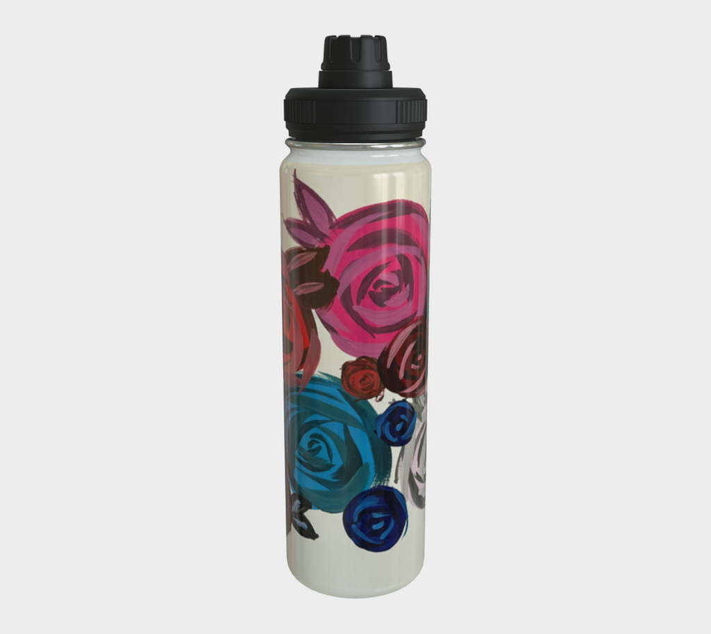 Rose Bouquet Water Bottle