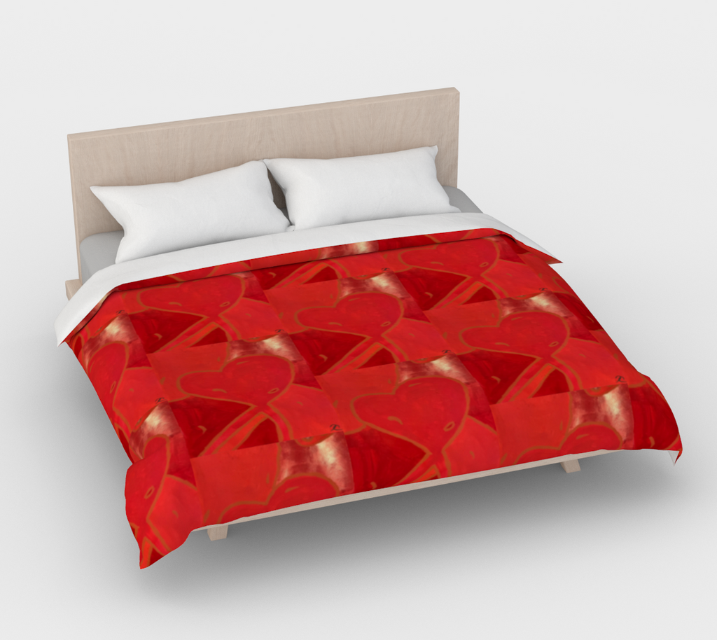 Red Heart Duvet