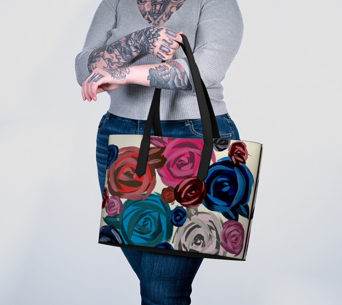 Rose Bouquet VL Tote Bag