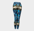 Blue Roses  Leggings
