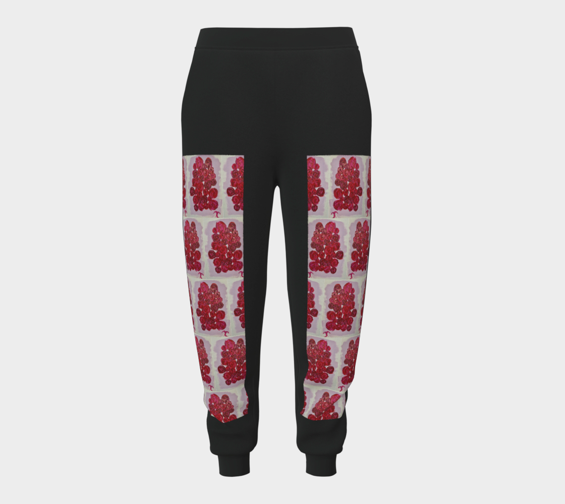 Red Roses Unisex Joggers