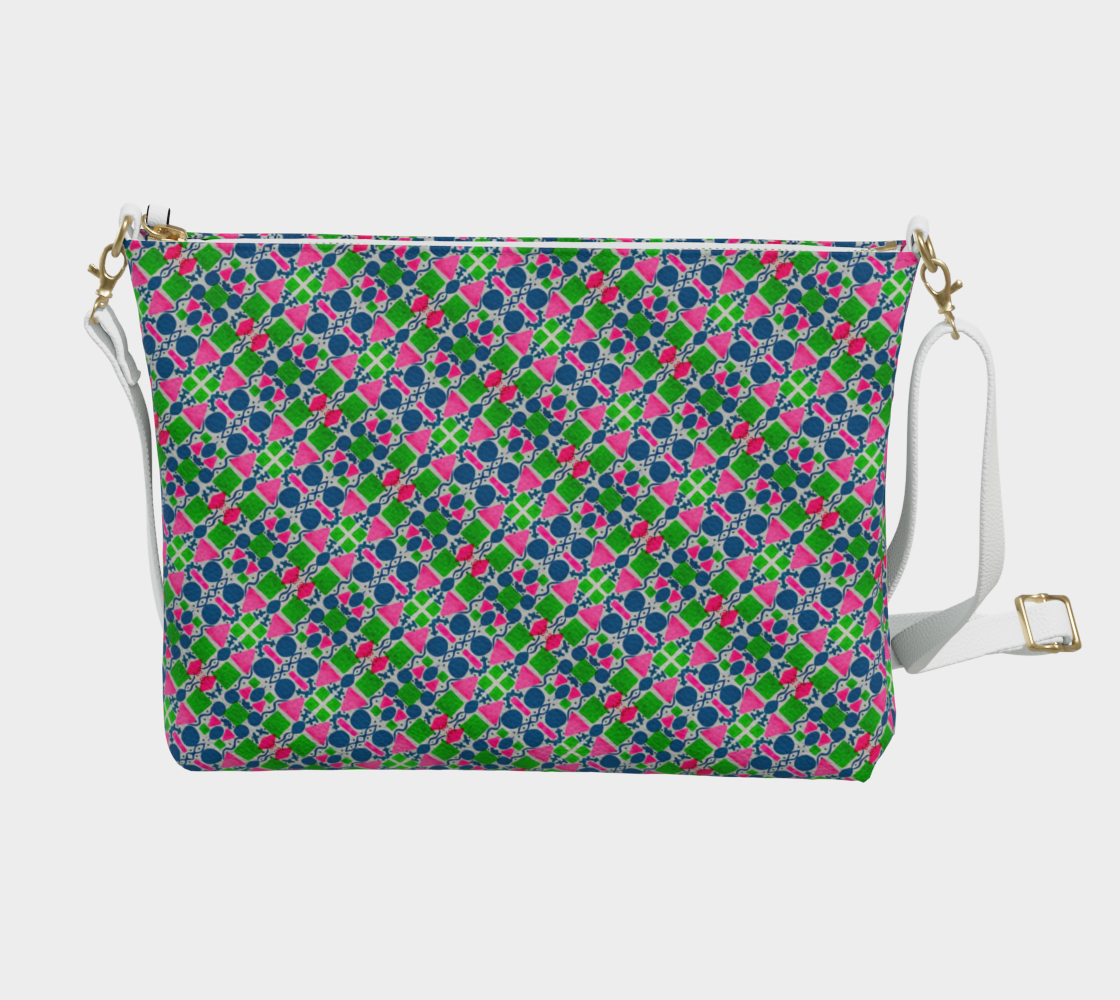 Happy Mind VL Crossbody Patterned