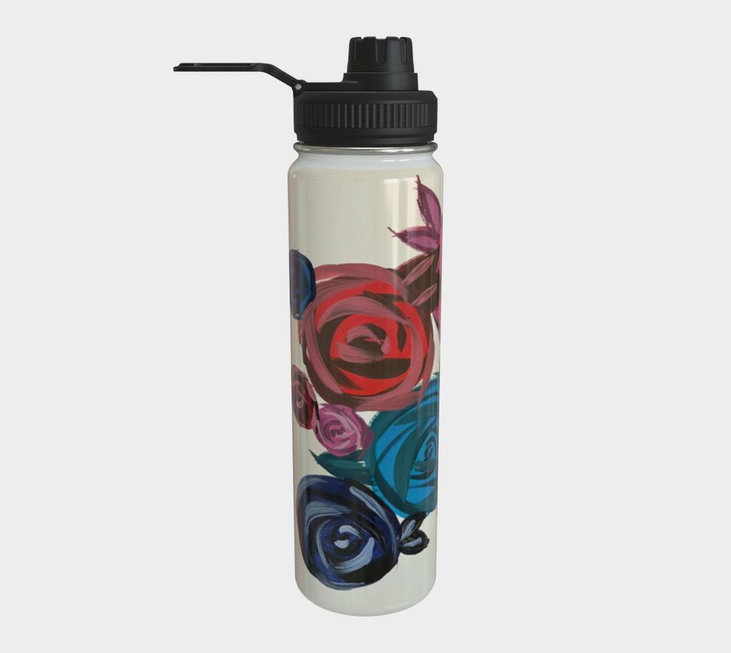 Rose Bouquet Water Bottle