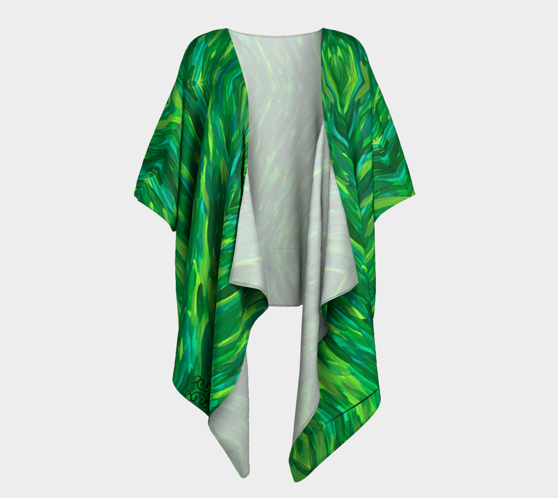 Lush Green  Kimono