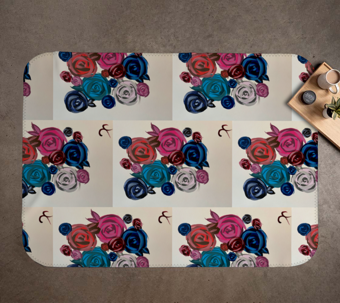 Rose Bouquet Blanket