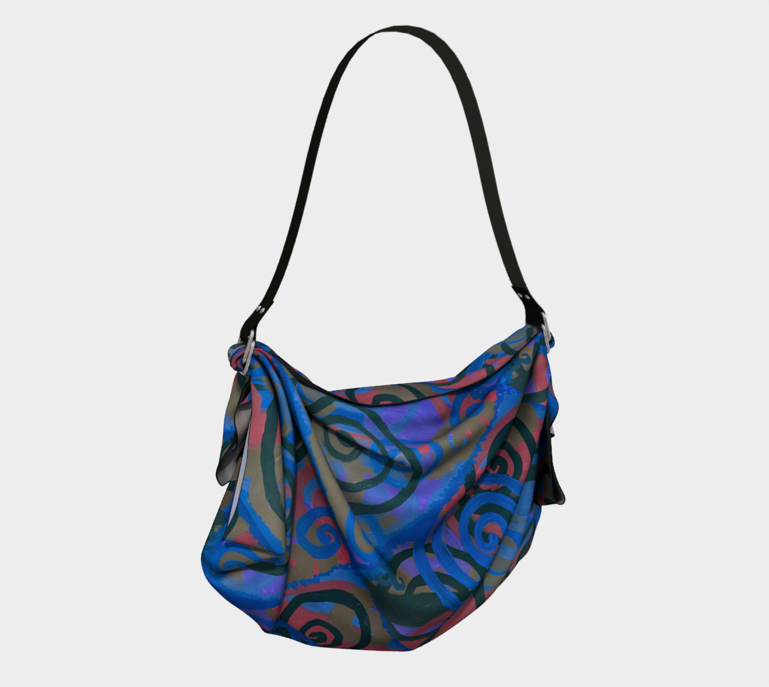 Spiraled Mind Origami Tote