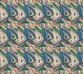 Abstract Green Fabric