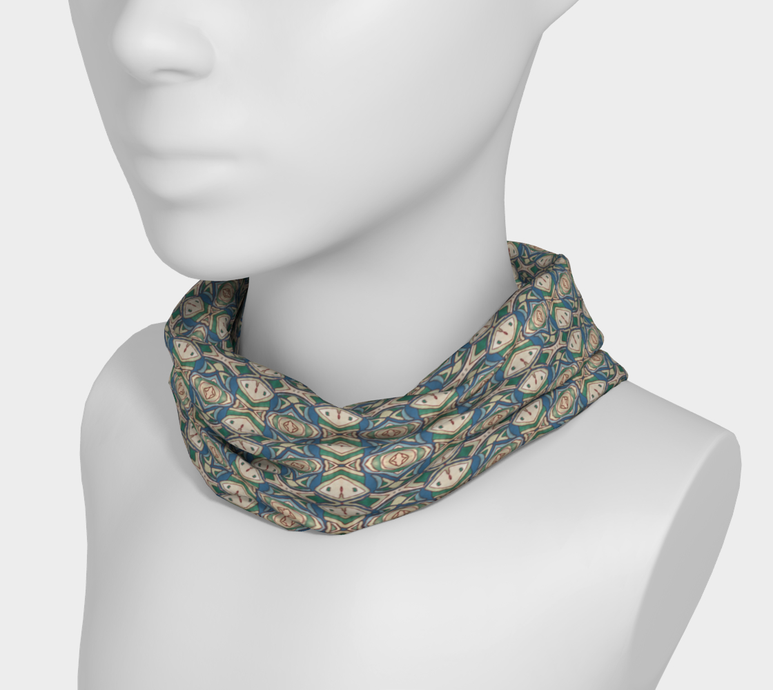 Abstract Green Headband