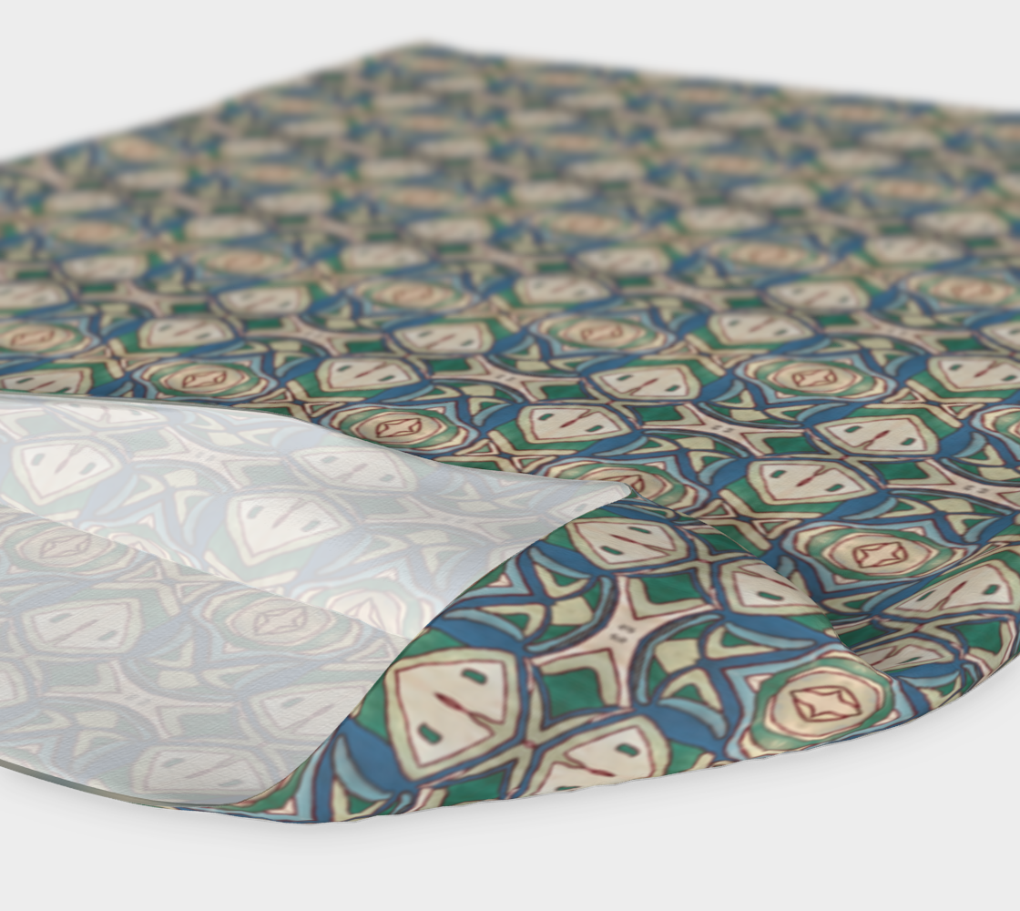Abstract Green Headband