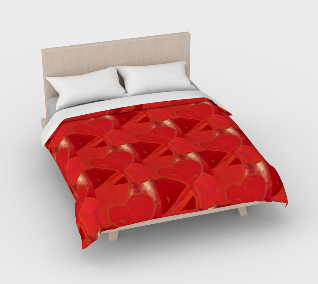 Red Heart Duvet