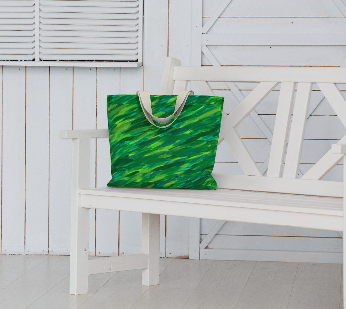 Lush Green  Tote Bag