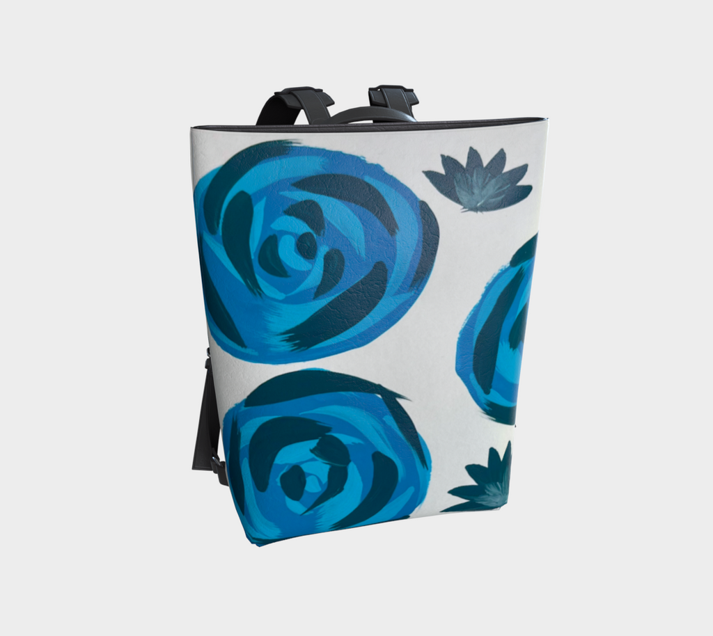 Teal Roses VL Backpack