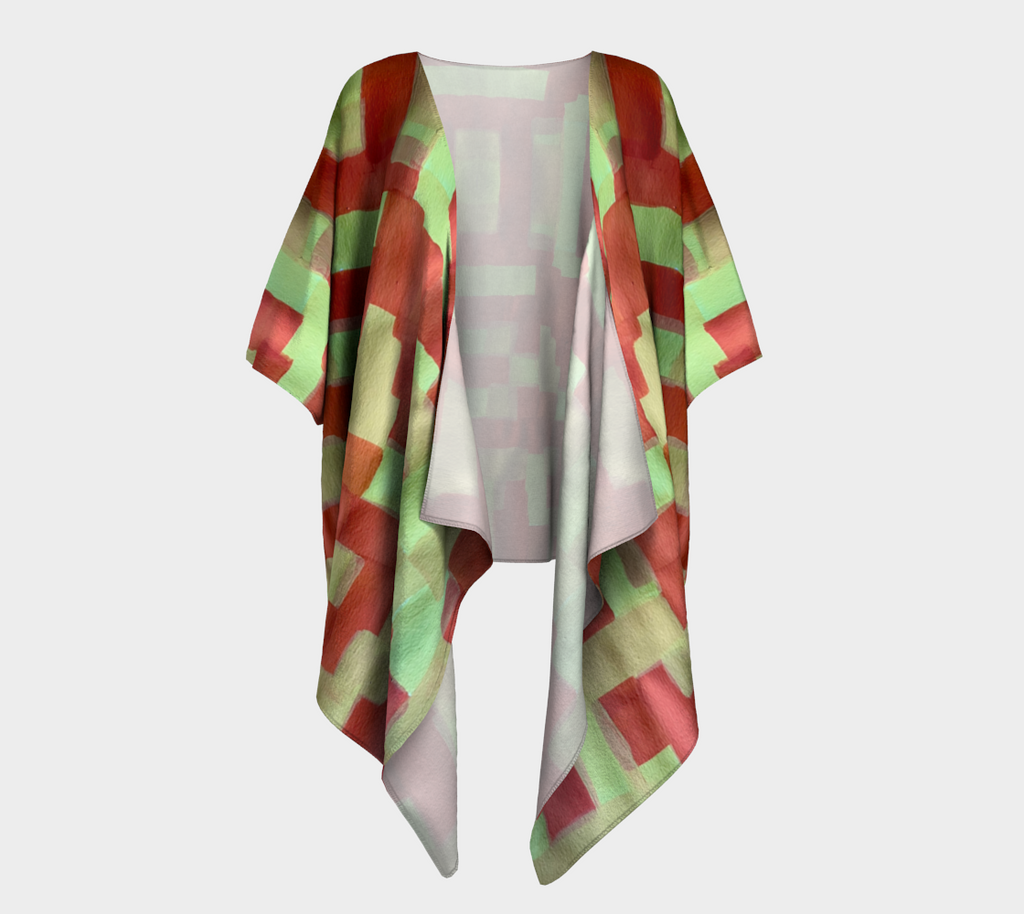 Boxed Y/O Draped Kimono