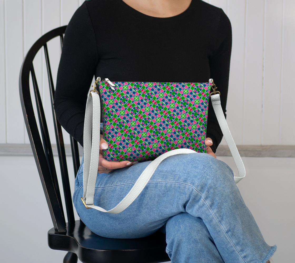Happy Mind VL Crossbody Patterned