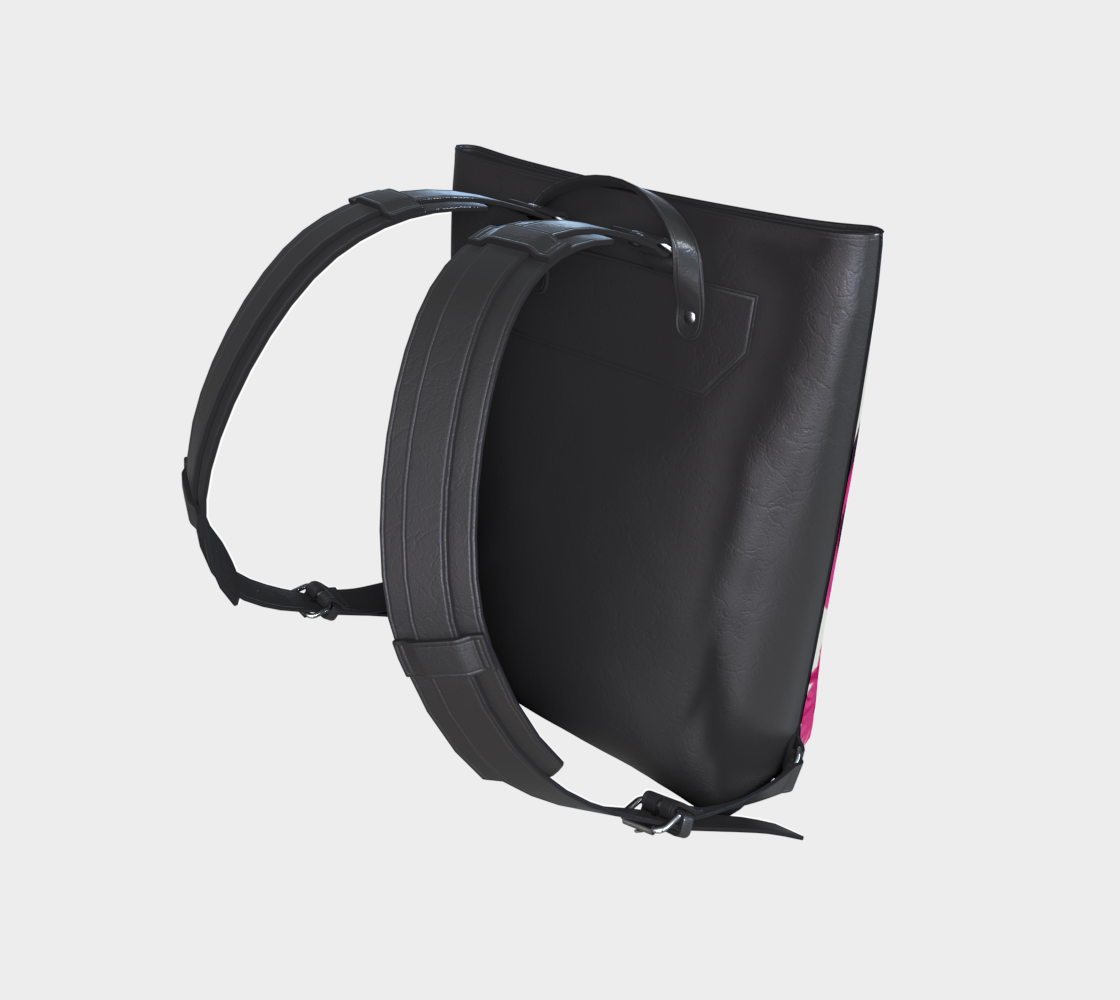 Bold Pink Rose VL Backpack