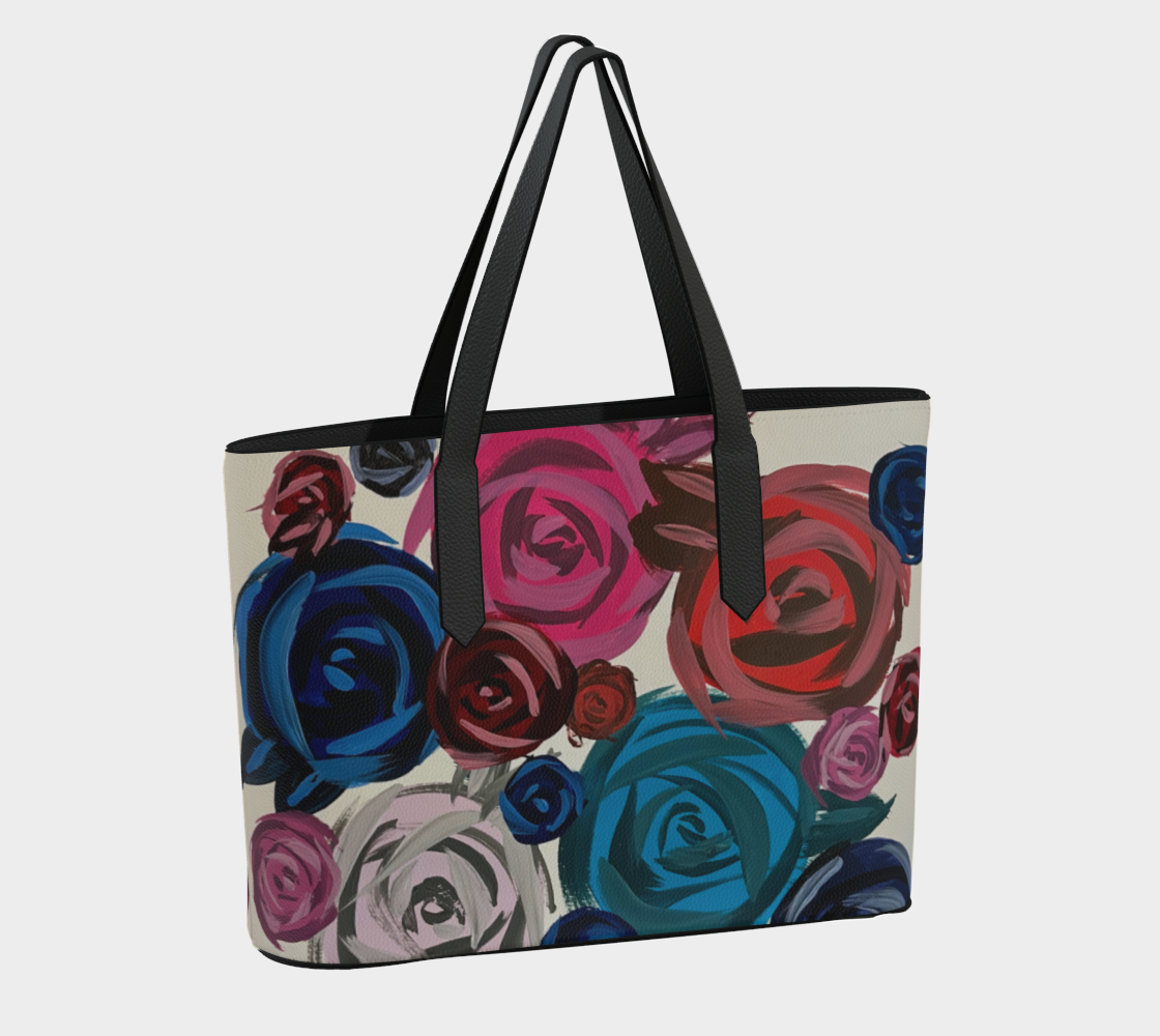 Rose Bouquet VL Tote Bag