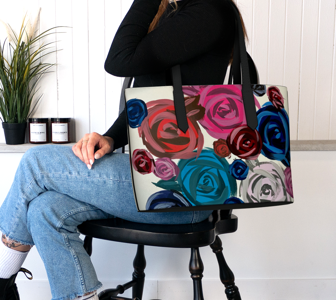 Rose Bouquet VL Tote Bag
