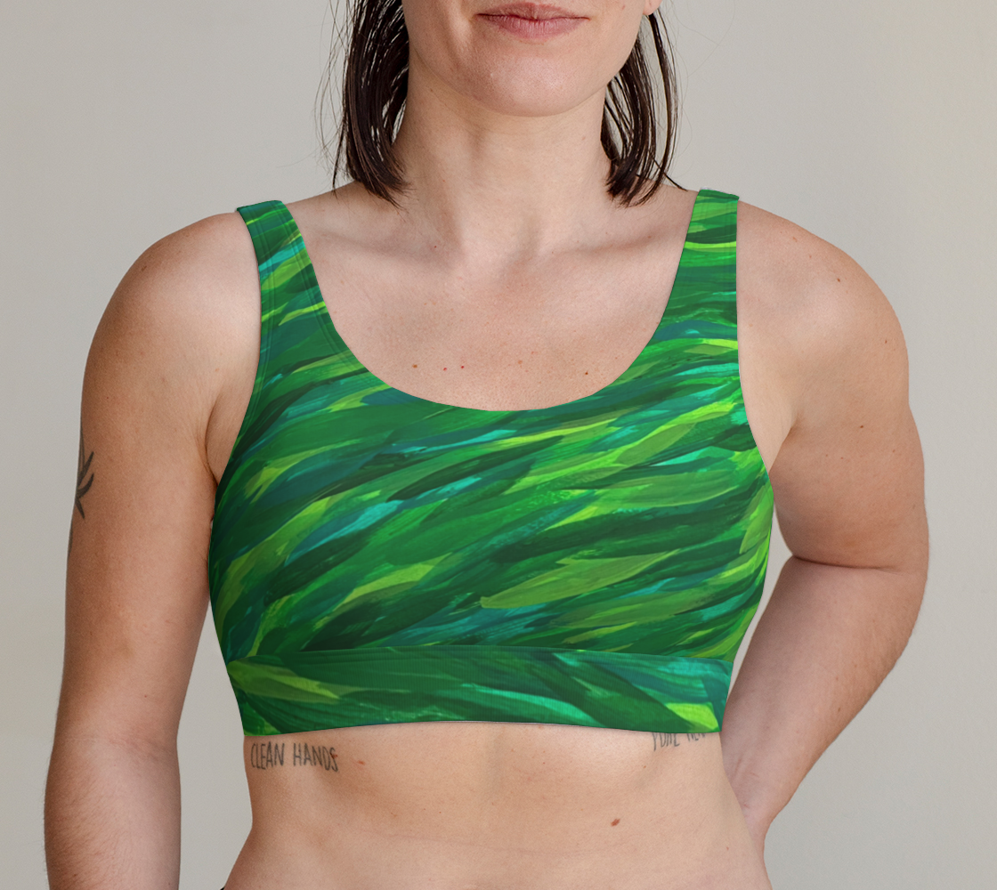 Lush Green  Bralette