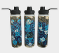 Blue Roses Water Bottle