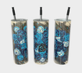 Blue Roses Tumbler