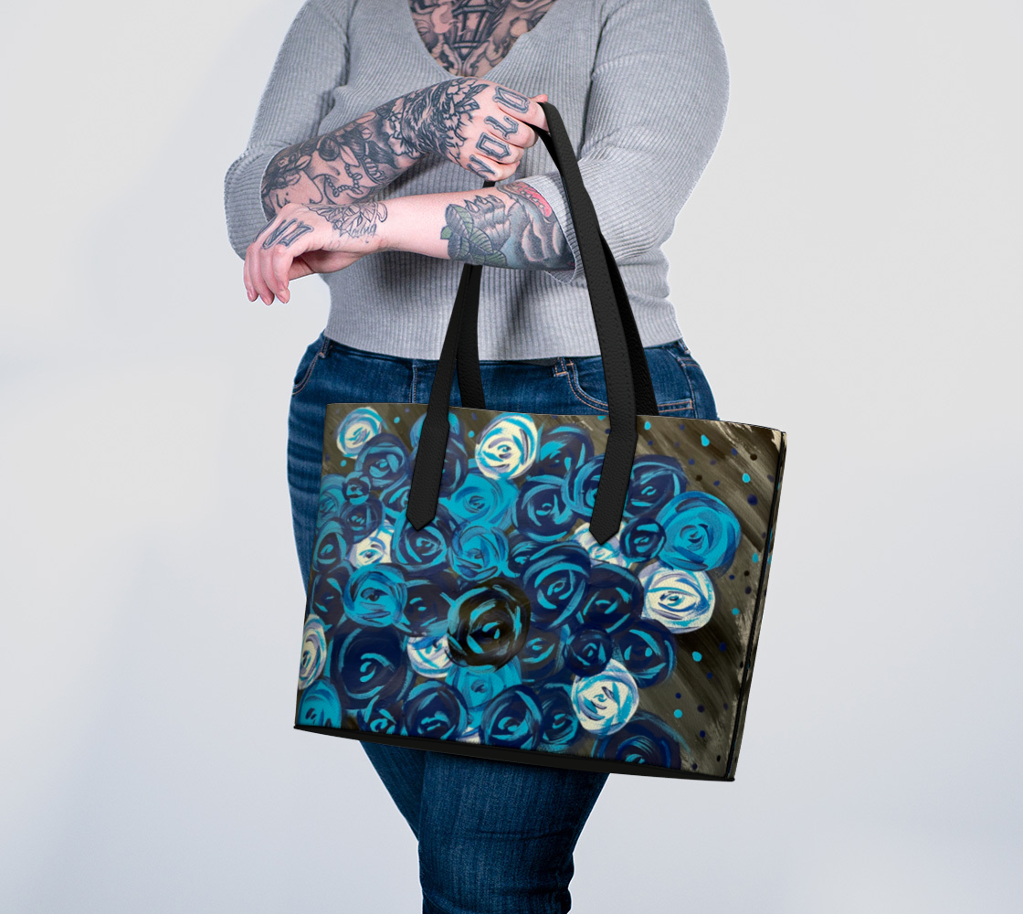 Blue Roses VL Tote